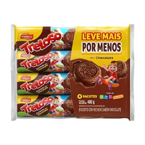 Biscoito com 4 und. Treloso